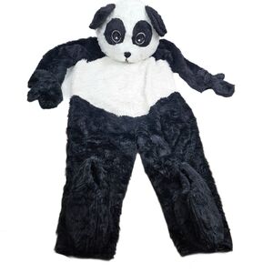 BRAND NEW Opn Box Panda Bear Full Adult Mascot Costume Fursuit Thick Furry Plush